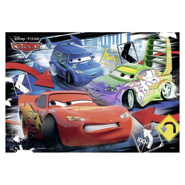 Bộ xếp hình puzzle A Wild Race 2 bộ 24 mảnh Ravensburger Puzzle Children II