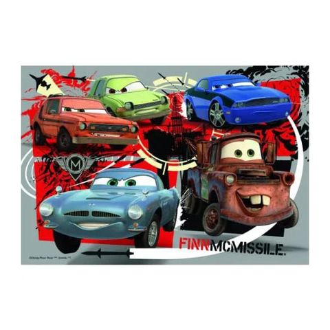  Xếp hình puzzle Cars cuộc phiêu lưu mới 2 bộ 24 mảnh 