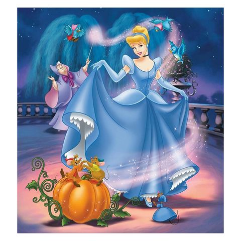  Xếp hình puzzle Công chúa Disney 3 bộ 49 mảnh  Ravensburger RV09339 