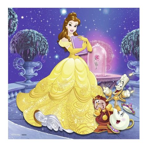  Xếp hình puzzle công chúa Disney 3 bộ 49 mảnh Ravensburger RV093502 