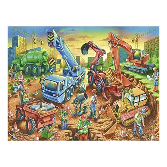 Xếp hình puzzle Construcstion Crew 60 mảnh