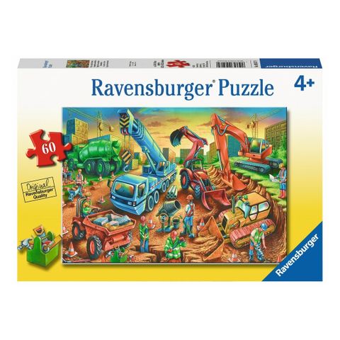  Ravensburger - Construction Crew Puzzle 60pc 