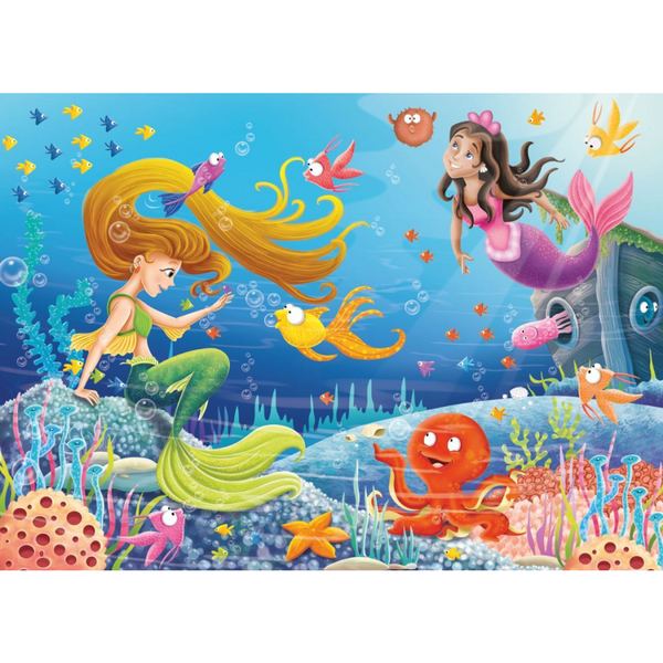 Ravensburger "Mermaid Tales" - 60 mảnh puzzle