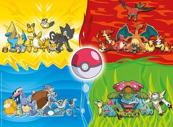 Bộ xếp hình puzzle Ravensburger Pokemon 150 miếng