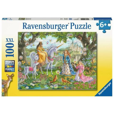  Tranh ghép Puzzle Ravensburger Princess Party 100 mảnh RV104024 