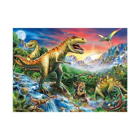  RV10665 3 Xếp hình puzzle Khủng long 100 mảnh Ravensburger 