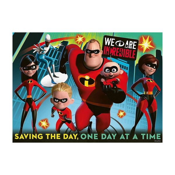 Xếp hình puzzle D-Pixar: Incredibles 2 100 mảnh Ravensburger RV10716
