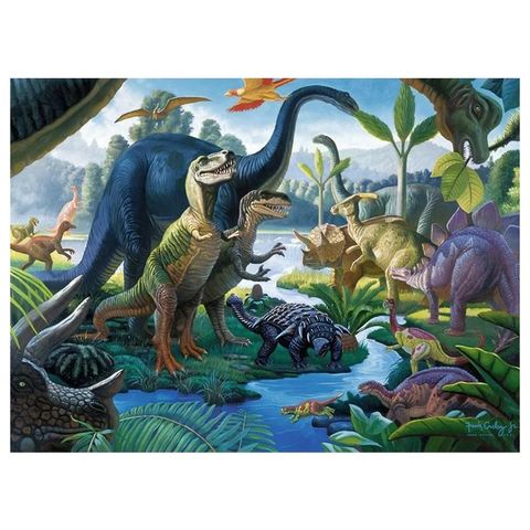  Xếp hình puzzle Puzzle Land of the Giants 100 mảnh RAVENSBURGER 