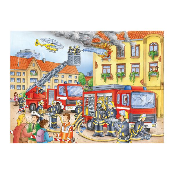 Xếp hình puzzle Fire Brigade 100 mảnh RAVENSBURGER RV108220