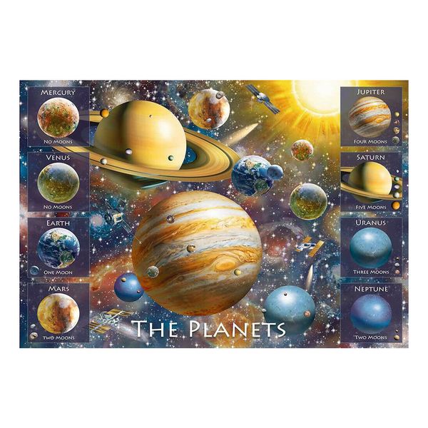 Xếp hình puzzle The Planets 100 mảnh RAVENSBURGER RV108534