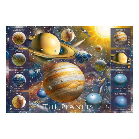  RV108534 Xếp hình puzzle The Planets 100 mảnh RAVENSBURGER 