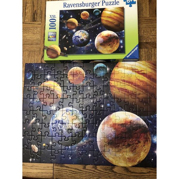 Bộ xếp hình Puzzle  Space 100 mảnh XXL Ravensburger RV109043