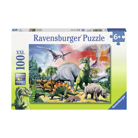  Xếp hình puzzle Among the Dinosaurs 100 mảnh RAVENSBURGER RV109579 