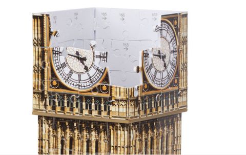  Xếp Hình Puzzle Ravensburger 3D Tháp Đồng Hồ Big Ben RV125548 