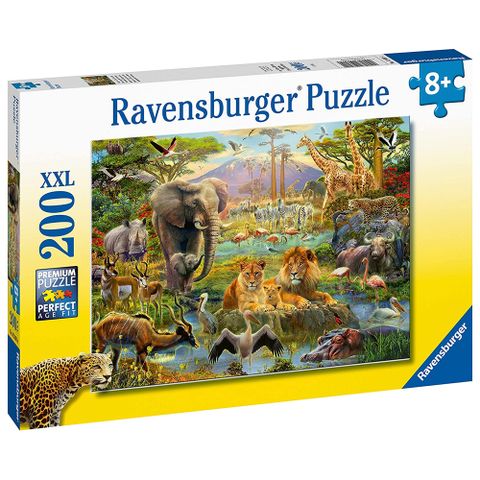 RV128914 Xếp hình puzzle Animals of the Savanna 200 mảnh RAVENSBURGER 