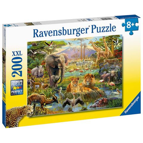  Xếp hình puzzle Animals of the Savanna 200 mảnh RAVENSBURGER RV128914 