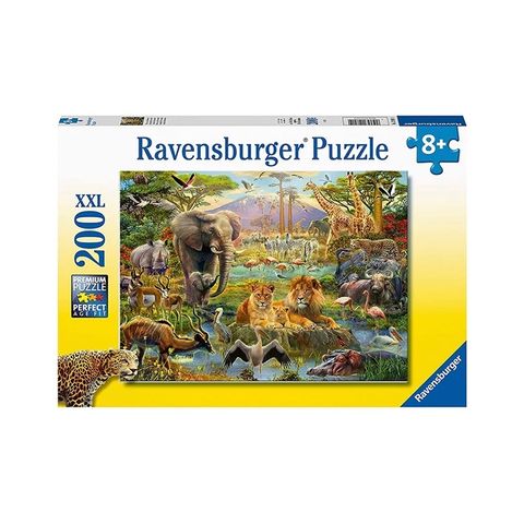  Xếp hình puzzle Animals of the Savanna 200 mảnh RAVENSBURGER RV128914 