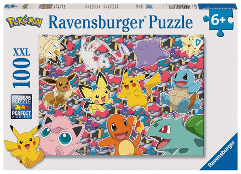  Tranh ghép Ravensburger Pokemon 100XXL Piece Jigsaw Puzzle 