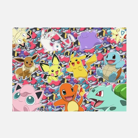  Tranh ghép Ravensburger Pokemon 100XXL Piece Jigsaw Puzzle 