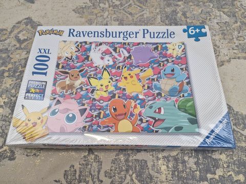  Tranh ghép Ravensburger Pokemon 100XXL Piece Jigsaw Puzzle 