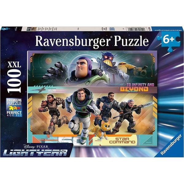 Tranh ghép 100 mảnh Ravensburger Disney Pixar Lightyear Puzzle cho bé từ 6 tuổi