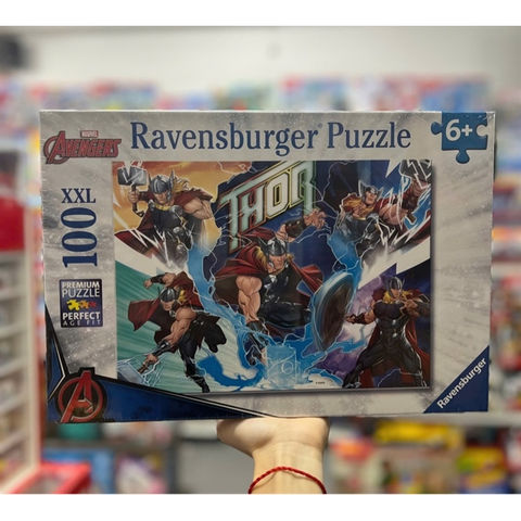  Tranh ghép Ravensburger Marvel Avengers Thor Puzzle 100 Pieces 