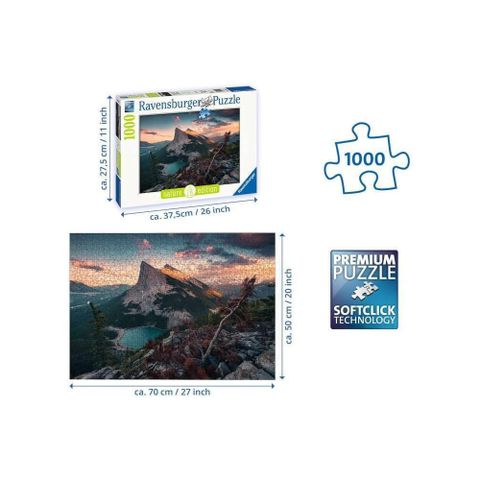  Xếp hình puzzle Wild Nature 1000 mảnh RAVENSBURGER 150113 