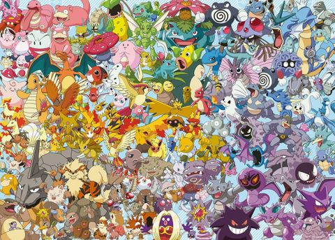  Tranh ghép Ravensburger RV15166 - Pokemon 1000 Piece Puzzle 