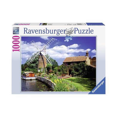  Xếp hình puzzle Windmill Country 1000 mảnh RAVENSBURGER 157860 