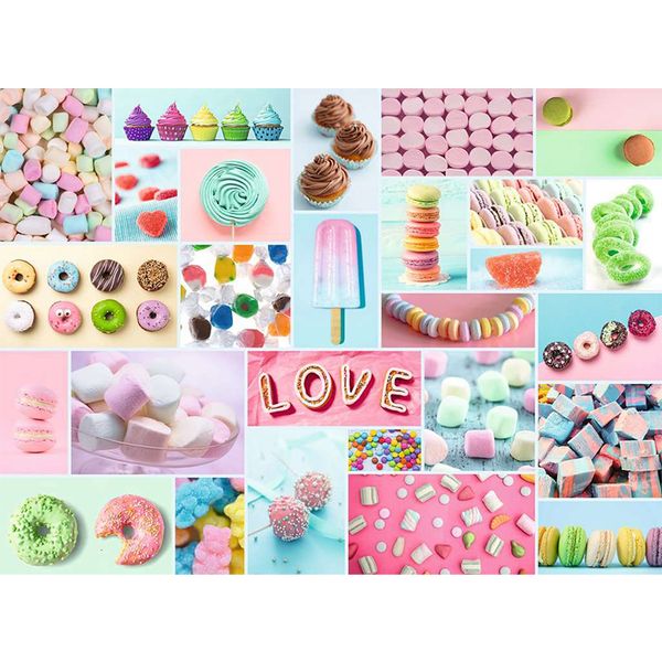 Xếp hình Puzzle AT Sweet Collage 500 mảnh RAVENSBURGER RV165926