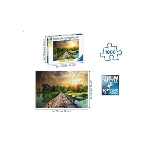  Xếp hình puzzle Mystic Skies 1000 mảnh RAVENSBURGER 195381 