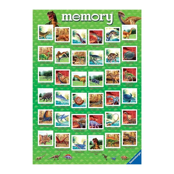Trò Chơi Luyện Trí Nhớ Chủ Đề Khủng Long - Ravensburger RV220991