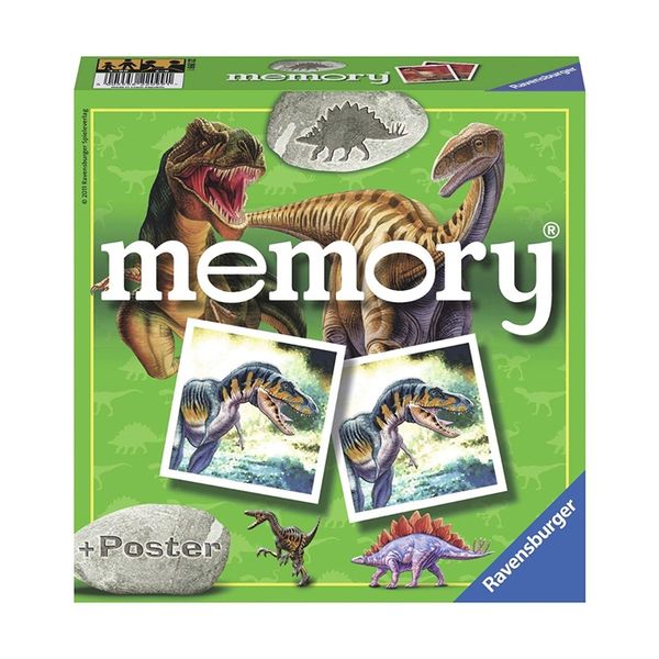 Trò Chơi Luyện Trí Nhớ Chủ Đề Khủng Long - Ravensburger RV220991