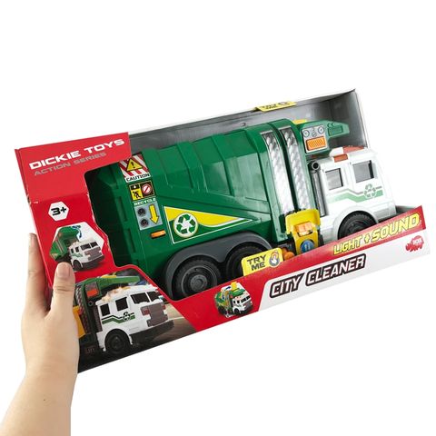  Đồ Chơi Xe Rác Lớn DICKIE TOYS City Cleaner 