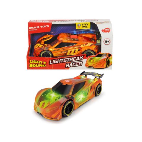  Đồ chơi Xe Đua Phát Sáng Dickie Lightstreak Racer 