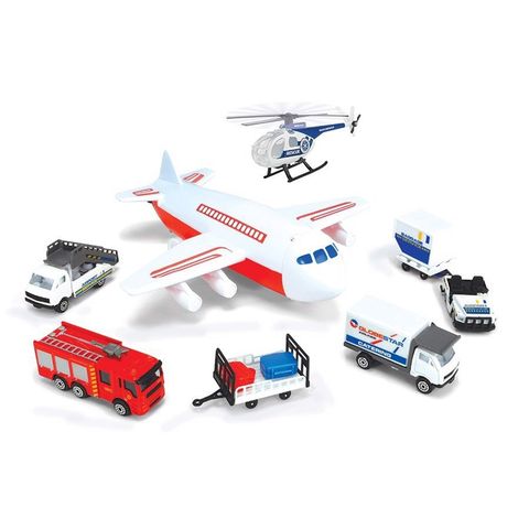  Set Đồ chơi Mô hình Sân bay Airport Playset Dickey Toys 