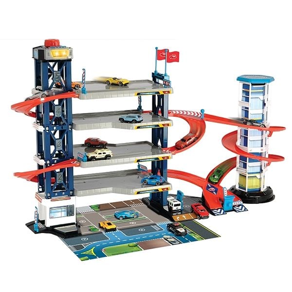 Bộ Đồ Chơi Xe Dickie Toys Parking Garage