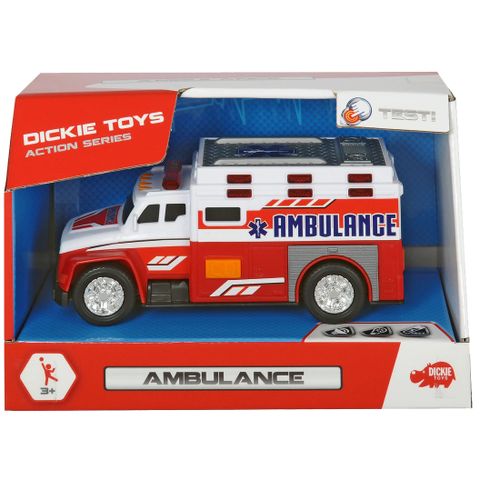 203302013 Đồ Chơi Xe Cứu Thương DICKIE TOYS Ambulance 
