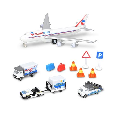  Bộ Xe Sân Bay DICKIE TOYS Airport Playset 