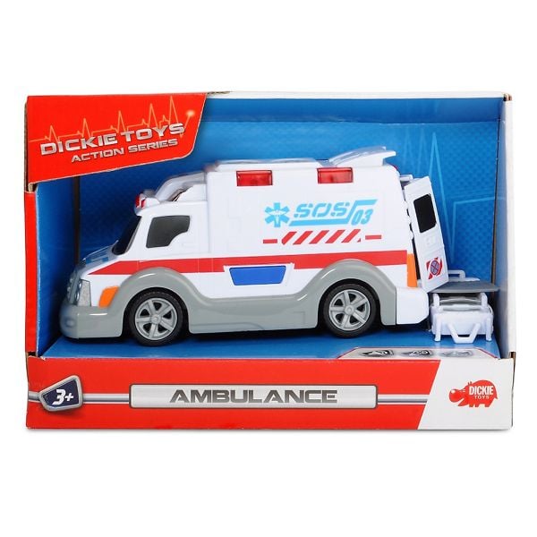 23win08 com xe cứu thương Ambulance Dickie Toys