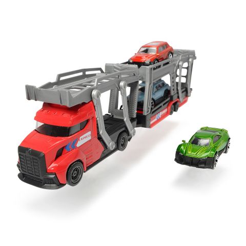  Bộ Đồ Chơi Xe Kéo Kèm 4 Ô Tô DICKIE TOYS Car Carrier 203745008 