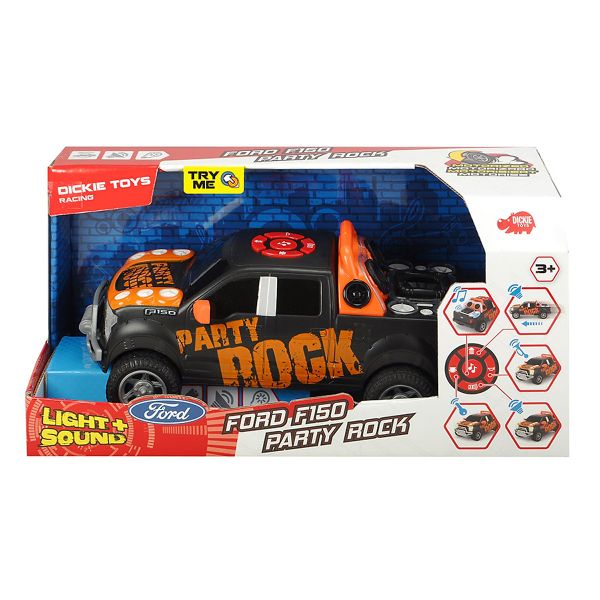 Đồ Chơi Xe Ford F150 Truck Party Rock Anthem Dickie Toys (29 cm)