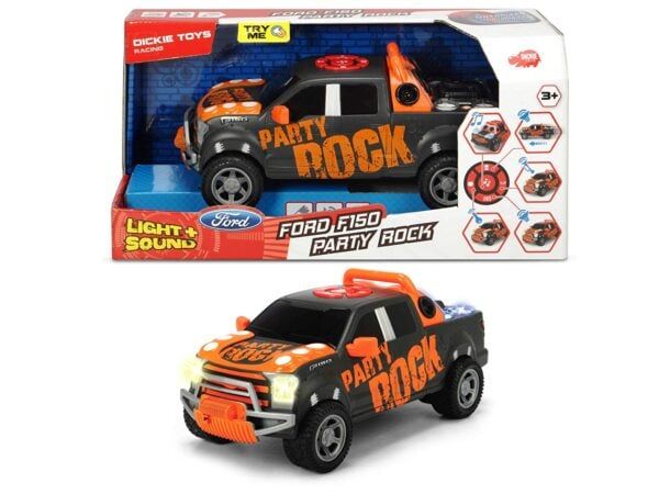Đồ Chơi Xe Ford F150 Truck Party Rock Anthem Dickie Toys (29 cm)