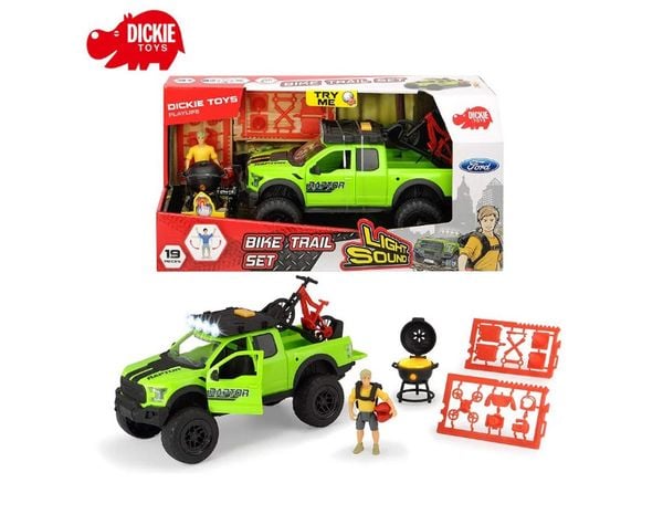 Mô hình xe du lịch Playlife-Bike Trail Set |6pcs
