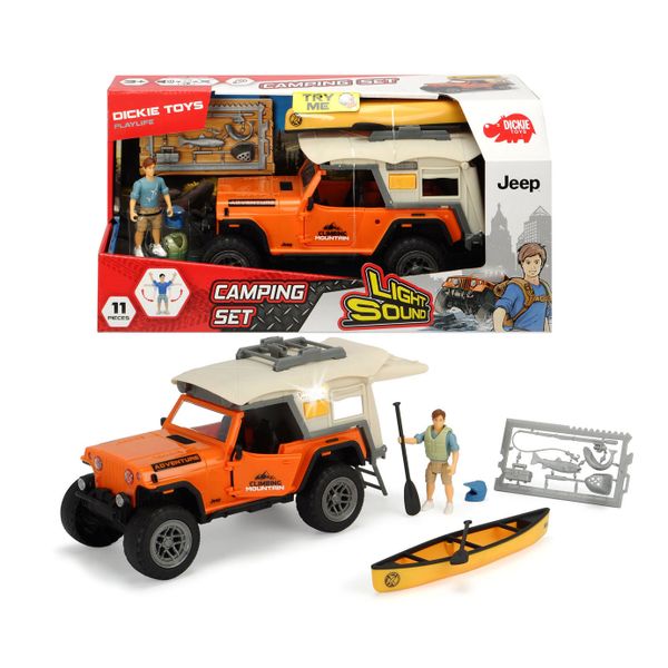 Bộ Đồ Chơi Xe Cắm Trại DICKIE TOYS Playlife-Camping Set 203835004EFS