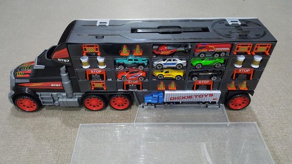 23win08 com Xe Tải Chở Xe Hơi DICKIE TOYS Truck Carry Case 203749023
