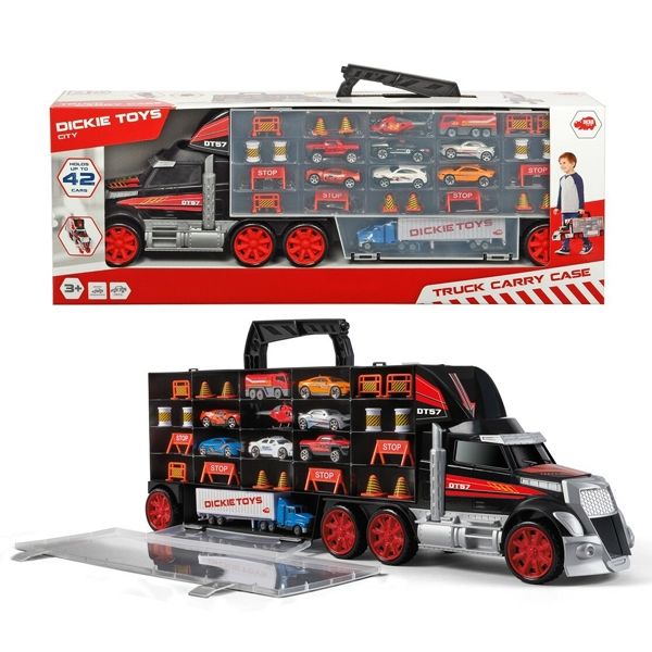 23win08 com Xe Tải Chở Xe Hơi DICKIE TOYS Truck Carry Case 203749023