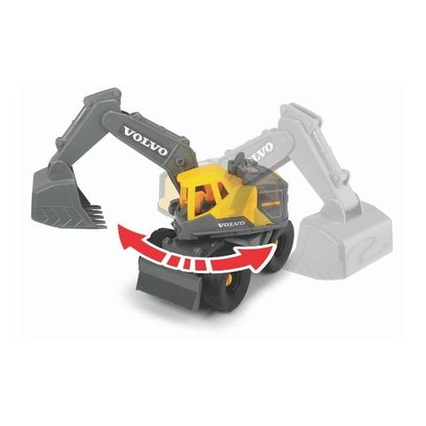  Đồ Chơi Xe Xây Dựng DICKIE TOYS Volvo On-site Excavator 