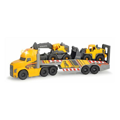  Đồ Chơi Xe Tải Xây Dựng DICKIE TOYS Mack/Volvo Heavy Loader Truck 