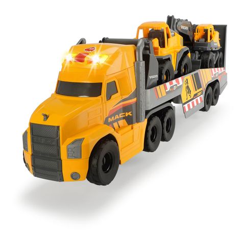  Đồ Chơi Xe Tải Xây Dựng DICKIE TOYS Mack/Volvo Heavy Loader Truck 